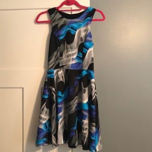 AQUA Brand Skater/Fit and Flare Dress